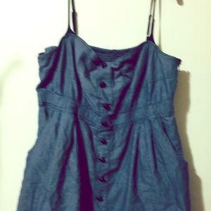 Plus size denim dress from target